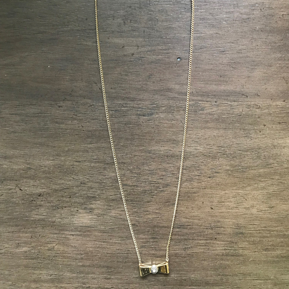 Henri Bendel Bow Necklace